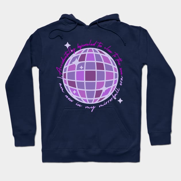 Accidentally bejeweled too close to the sun, I am now in my mirrorball era Hoodie by misswoodhouse